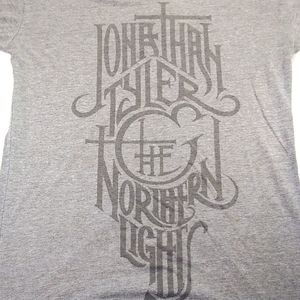 Jonathan Tyler and the Northern Lights Grey Concert Tee Small